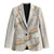 Aloha Pakalana and Puakenikeni Lei Blazer Beige Hawaiian Pattern - Polynesian Pride