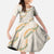 Aloha Pakalana and Puakenikeni Lei Family Matching Summer Maxi Dress and Hawaiian Shirt Beige Hawaiian Pattern