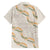 Aloha Pakalana and Puakenikeni Lei Family Matching Summer Maxi Dress and Hawaiian Shirt Beige Hawaiian Pattern