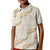 Aloha Pakalana and Puakenikeni Lei Kid Polo Shirt Beige Hawaiian Pattern