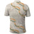 Aloha Pakalana and Puakenikeni Lei Polo Shirt Beige Hawaiian Pattern