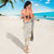Aloha Pakalana and Puakenikeni Lei Sarong Beige Hawaiian Pattern