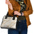 Aloha Pakalana and Puakenikeni Lei Shoulder Handbag Beige Hawaiian Pattern