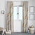 Aloha Pakalana and Puakenikeni Lei Window Curtain Beige Hawaiian Pattern