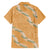 Aloha Pakalana and Puakenikeni Lei Family Matching Off Shoulder Short Dress and Hawaiian Shirt Gold Hawaiian Pattern