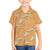 Aloha Pakalana and Puakenikeni Lei Family Matching Summer Maxi Dress and Hawaiian Shirt Gold Hawaiian Pattern