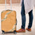 Aloha Pakalana and Puakenikeni Lei Luggage Cover Gold Hawaiian Pattern