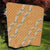Aloha Pakalana and Puakenikeni Lei Quilt Gold Hawaiian Pattern