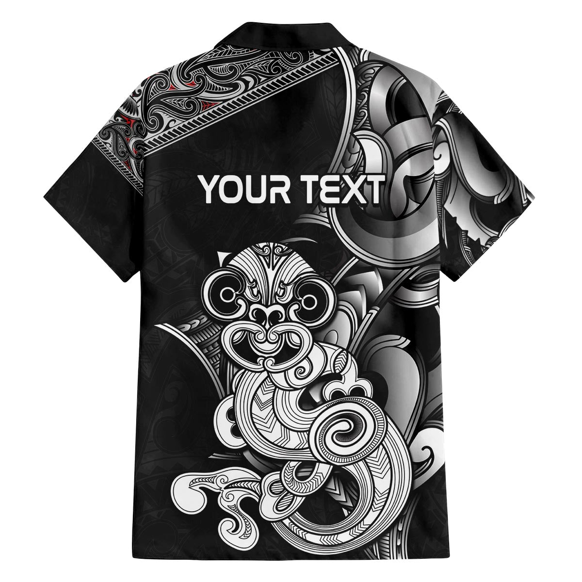 Personalised New Zealand Potae Pango Cricket Family Matching Off The Shoulder Long Sleeve Dress and Hawaiian Shirt Special Maori Hei Tiki Tribal Tattoo LT9 - Polynesian Pride
