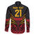 Custom Papua New Guinea Cricket Family Matching Mermaid Dress and Hawaiian Shirt PNG Emblem Mix Polyneisan Pattern