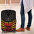 Custom Papua New Guinea Cricket Luggage Cover PNG Emblem Mix Polyneisan Pattern