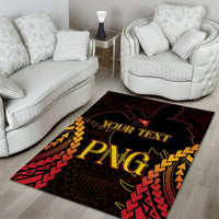 Custom Papua New Guinea Cricket Area Rug Go Barramundis LT9 - Polynesian Pride
