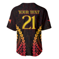 Custom Papua New Guinea Cricket Baseball Jersey Go Barramundis
