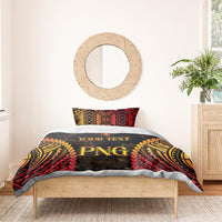 Custom Papua New Guinea Cricket Bedding Set Go Barramundis LT9 - Polynesian Pride