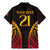 Custom Papua New Guinea Cricket Family Matching Mermaid Dress and Hawaiian Shirt Go Barramundis