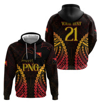 Custom Papua New Guinea Cricket Hoodie Go Barramundis LT9 - Polynesian Pride