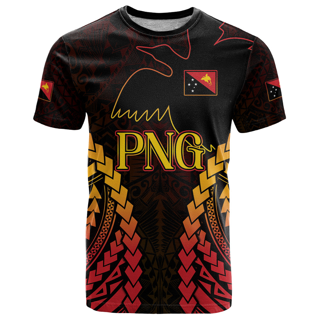 Custom Papua New Guinea Cricket T Shirt Go Barramundis LT9 Black - Polynesian Pride