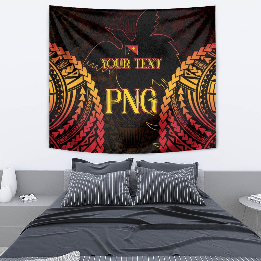 Custom Papua New Guinea Cricket Tapestry Go Barramundis LT9 - Polynesian Pride