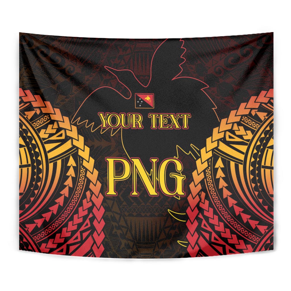 Custom Papua New Guinea Cricket Tapestry Go Barramundis LT9 - Polynesian Pride