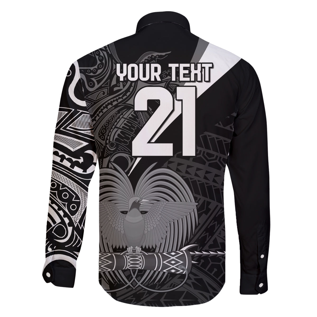 Custom Papua New Guinea Cricket Family Matching Mermaid Dress and Hawaiian Shirt Tribal Bird of Paradise Tattoo