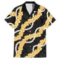 Aloha Melemele Hibiscus Pikake Lei Family Matching Puletasi and Hawaiian Shirt Hawaiian Quilt Pattern