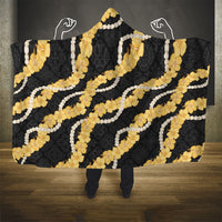 Aloha Melemele Hibiscus Pikake Lei Hooded Blanket Hawaiian Quilt Pattern