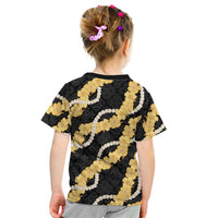 Aloha Melemele Hibiscus Pikake Lei Kid T Shirt Hawaiian Quilt Pattern