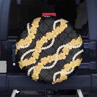 Aloha Melemele Hibiscus Pikake Lei Spare Tire Cover Hawaiian Quilt Pattern