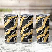 Aloha Melemele Hibiscus Pikake Lei Tumbler Cup Hawaiian Quilt Pattern