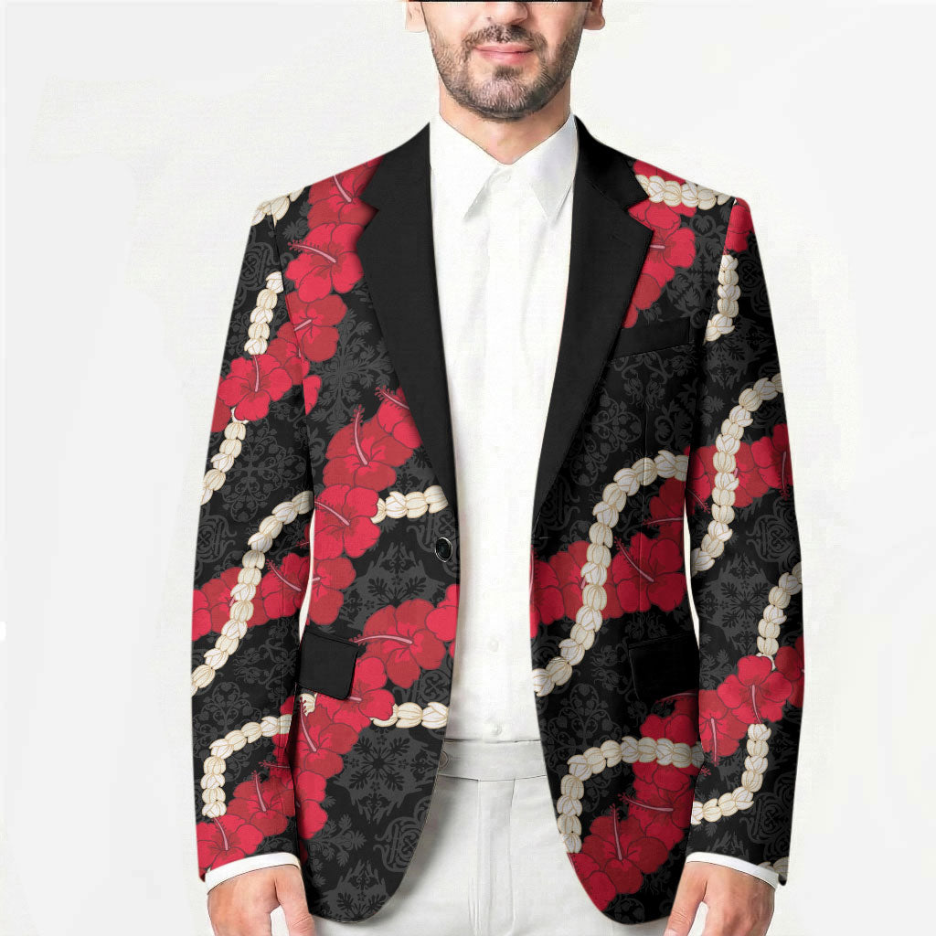 Aloha Ula'ula Hibiscus Pikake Lei Blazer Hawaiian Quilt Pattern
