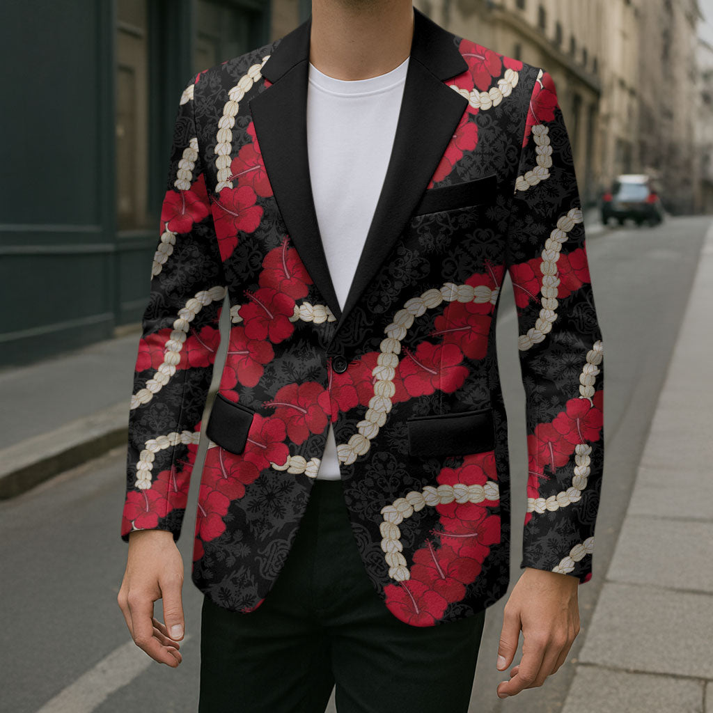 Aloha Ula'ula Hibiscus Pikake Lei Blazer Hawaiian Quilt Pattern