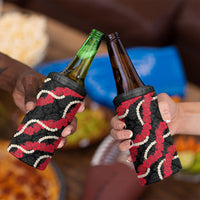 Aloha Ula'ula Hibiscus Pikake Lei 4 in 1 Can Cooler Tumbler Hawaiian Quilt Pattern