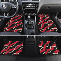 Aloha Ula'ula Hibiscus Pikake Lei Car Mats Hawaiian Quilt Pattern