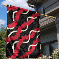 Aloha Ula'ula Hibiscus Pikake Lei Garden Flag Hawaiian Quilt Pattern