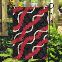 Aloha Ula'ula Hibiscus Pikake Lei Garden Flag Hawaiian Quilt Pattern