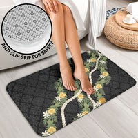 Puakenikeni Anthurium Pikake Lei Bathroom Set Hawaiian Quilt Pattern