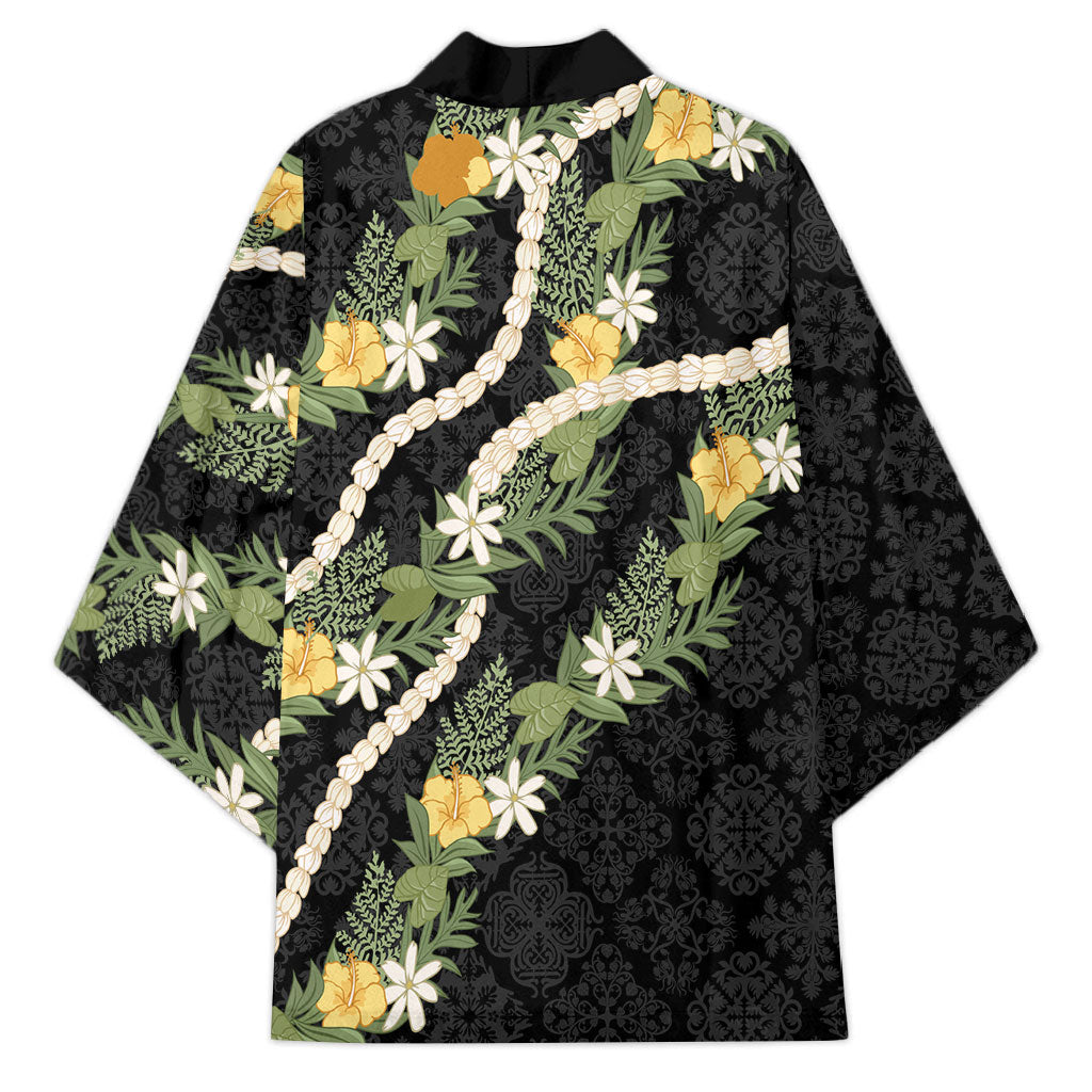 Puakenikeni Anthurium Pikake Lei Kimono Hawaiian Quilt Pattern