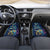 Plumeria Turtles Traditional Tribal Car Mats