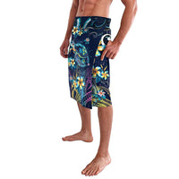Plumeria Turtles Traditional Tribal Lavalava