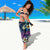Plumeria Turtles Traditional Tribal Sarong