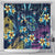 Plumeria Turtles Traditional Tribal Shower Curtain