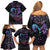 Personalised Your Life Matters Family Matching Off Shoulder Short Dress and Hawaiian Shirt Suicide Prevention Awareness Semicolon Heart