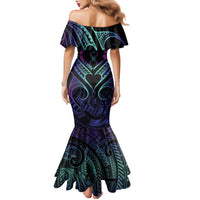 Personalised Your Story Isn't Over Family Matching Mermaid Dress and Hawaiian Shirt Suicide Prevention Awareness Semicolon Heart