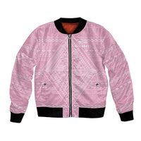 Custom New Zealand Basketball Indigenous Bomber Jacket - Polynesian Pride