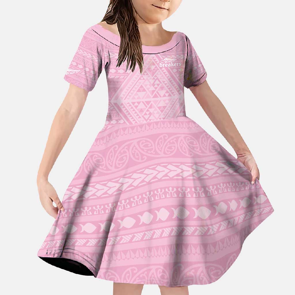 Custom New Zealand Basketball Indigenous Family Matching Long Sleeve Bodycon Dress and Hawaiian Shirt - Polynesian Pride