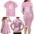 Custom New Zealand Basketball Indigenous Family Matching Long Sleeve Bodycon Dress and Hawaiian Shirt - Polynesian Pride