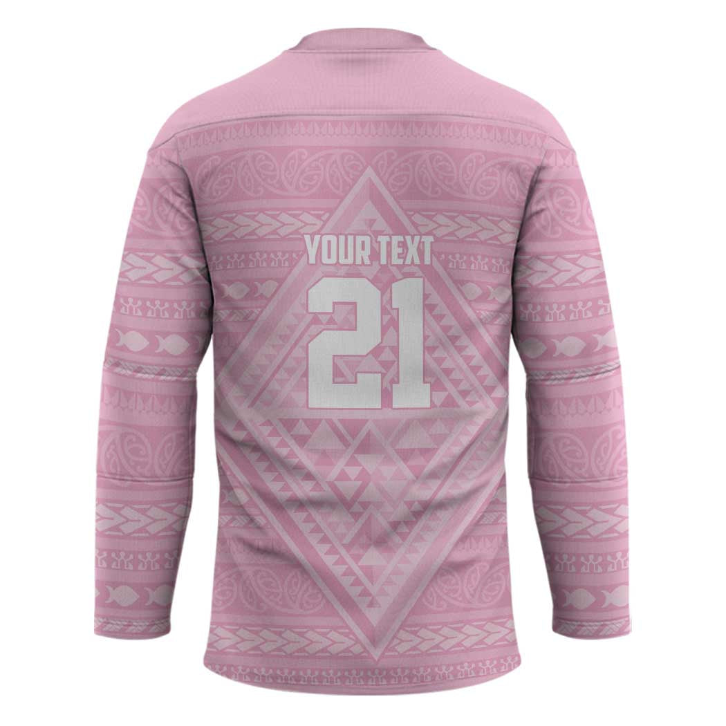 Custom New Zealand Basketball Indigenous Hockey Jersey - Polynesian Pride