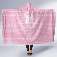 Custom New Zealand Basketball Indigenous Hooded Blanket - Polynesian Pride
