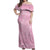 Custom New Zealand Basketball Indigenous Off Shoulder Maxi Dress - Polynesian Pride