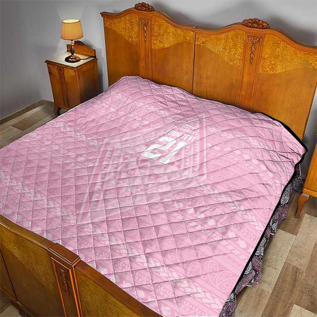 Custom New Zealand Basketball Indigenous Quilt - Polynesian Pride